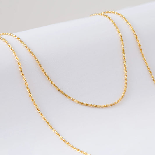 Cadena lazo 1.6mm de grosor 65 cm