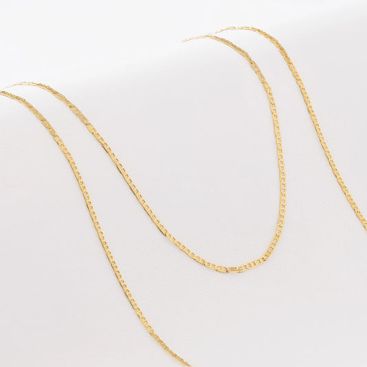 Cadena escalera 1.2mm de grosor de 40cm