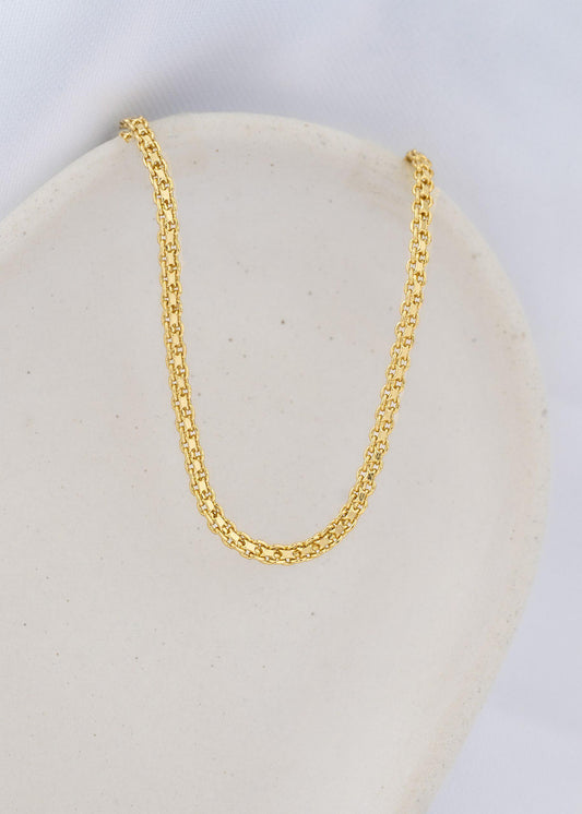 Cadena tejido chino 3mm grosor de 45cm